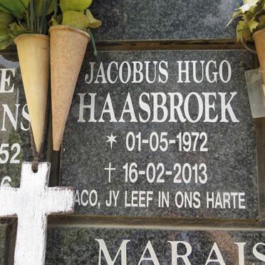 HAASBROEK Jacobus Hugo 1972-2013