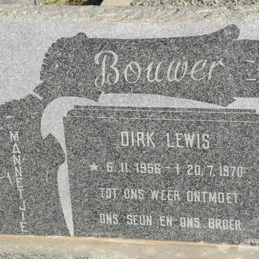 BOUWER Dirk Lewis 1956-1970