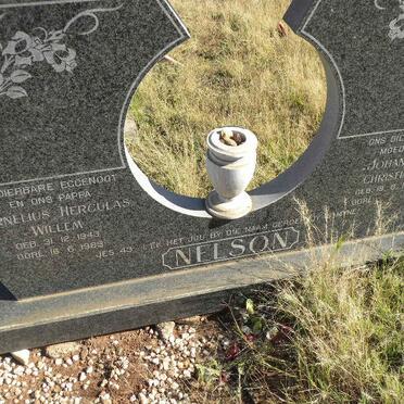 NELSON Cornelius Hercules Willem 1943-1989 &amp; Johanna Christina 1946-