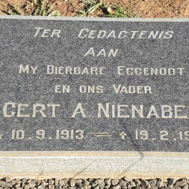 NIENABER Gert A. 1913-1970