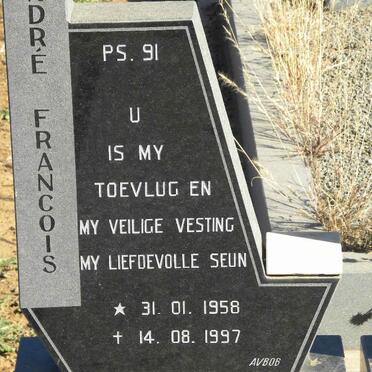 OLIVIER André Francois 1958-1997