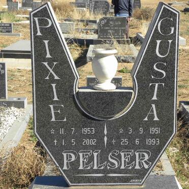 PELSER Pixie 1952-2002 &amp; Gusta 1951-1993