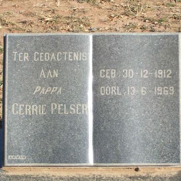 PELSER Gerrie 1912-1969