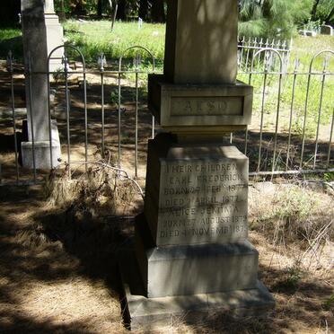 ? Carl Frederick 1877-1877 :: ? Alice Jemina 1879-1879