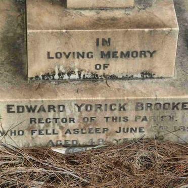 BROOKES Edward Yorick - 1890
