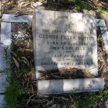 BUTTON George Peter 1866-1928