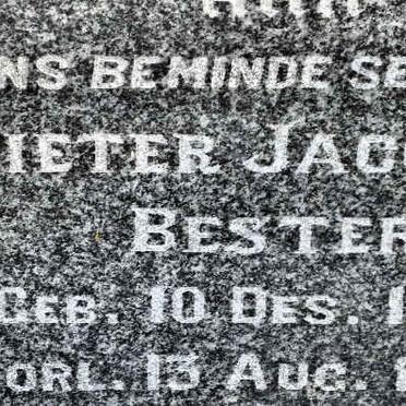 BESTER Pieter Jacobus 1942-1943