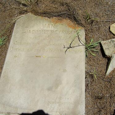 BILJON Jacobus Petrus, van 1863-1878