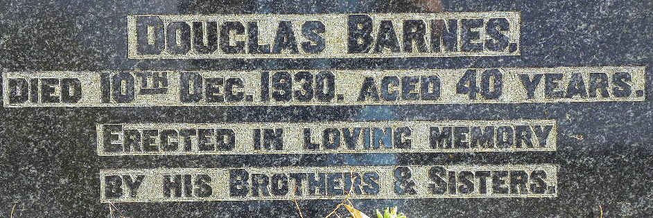 BARNES Douglas -1930