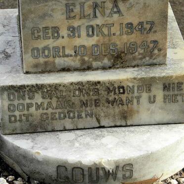 GOUWS Elna 1947-1947