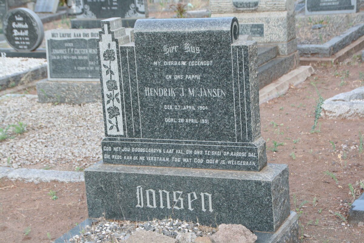 JANSEN Hendrik J.M. 1904-1951