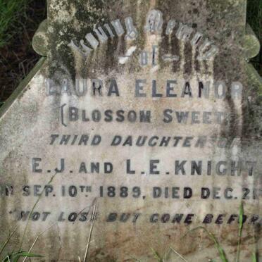 KNIGHT Laura Eleanor 1889-1892