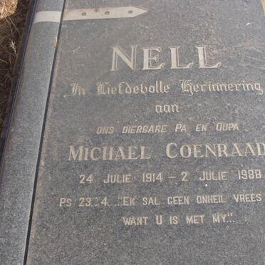 NELL Michael Coenraad 1914-1988