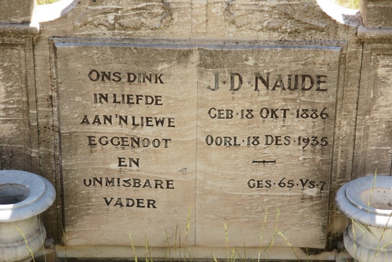 NAUDE J.D. 1886-1935