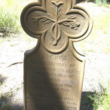 OHLSEN Felix Willem Rudolph  1862-?? :: OHLSEN Louise Henriette Elvire 1868-1869