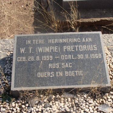 PRETORIUS W.T. 1959-1960