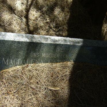 PRETORIUS Magdalena Catharina