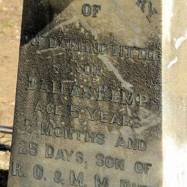 PITT Dallas Kemp -1933