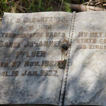 PELSER Sarel Johannes 1866-1937