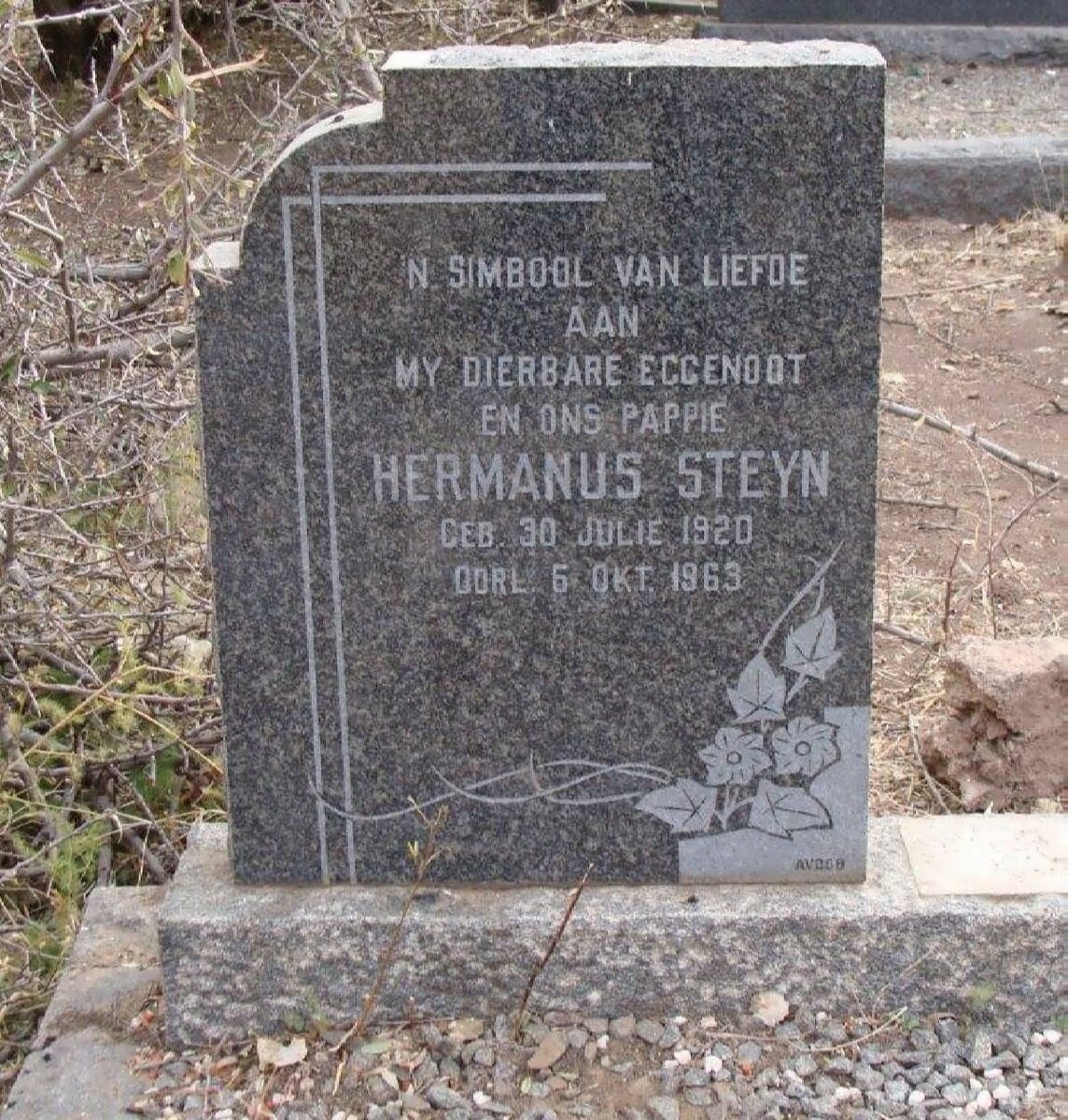 STEYN Hermanus 1920-1963