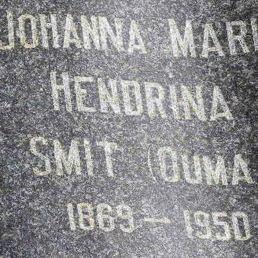 SMIT Johanna Maria Hendrina 1869-1950