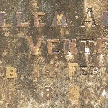 VENTER Wellem Adriaan 1864-1939