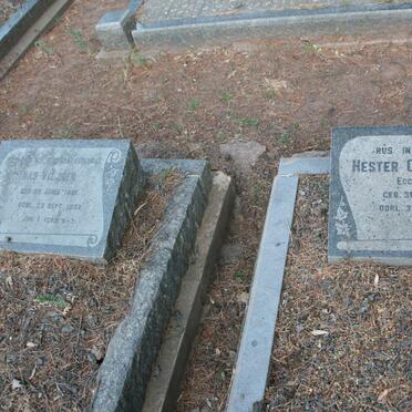 VILJOEN Nas 1891-1952 &amp; Hester C. 1898-1980 