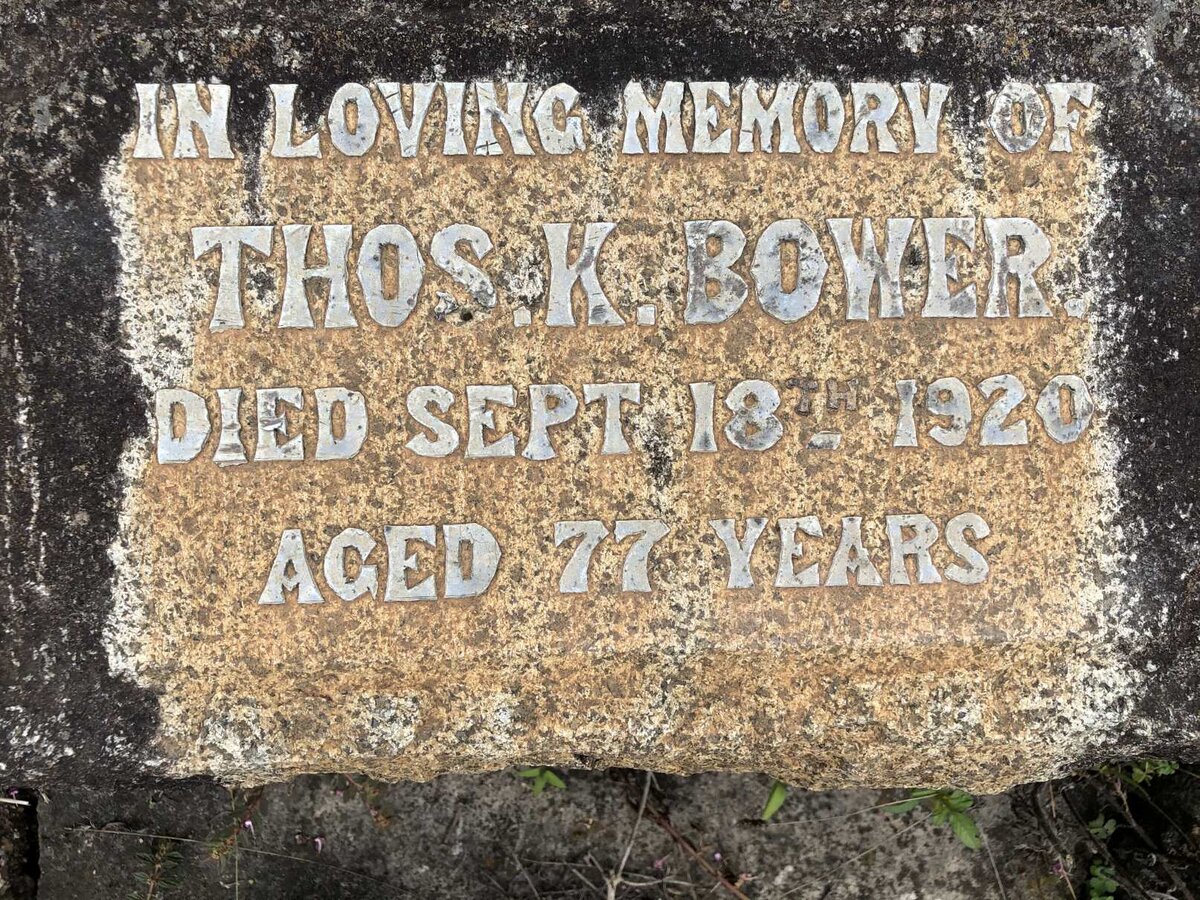 BOWER Thos. K. -1920