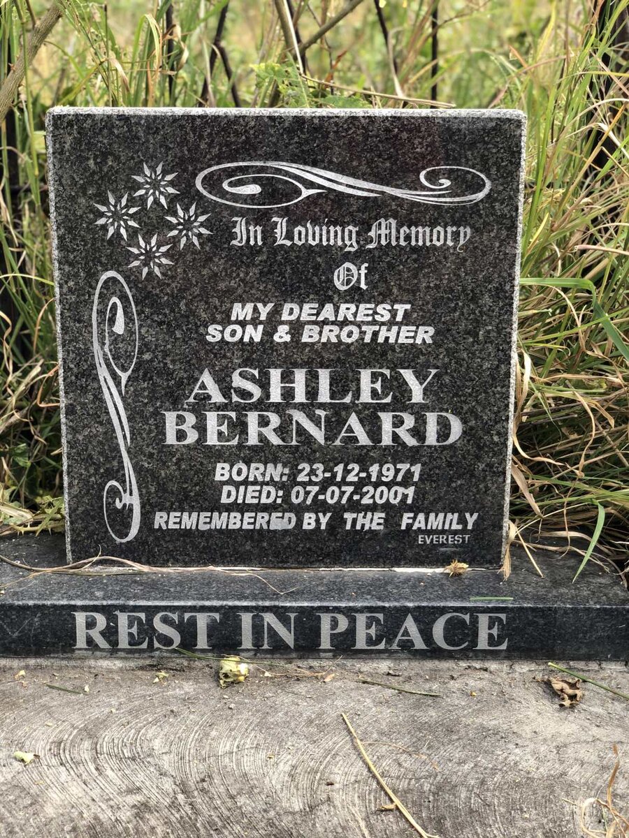 BERNARD Ashley 1971-2001