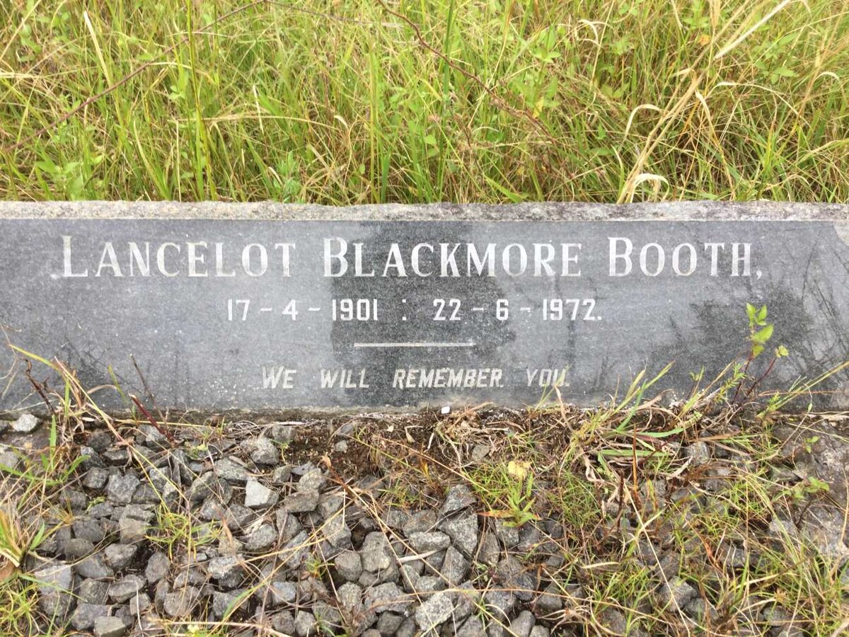 BOOTH Lancelot Blackmore 1901-1972