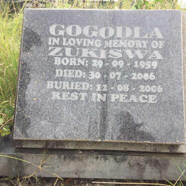 GOGODLA Zukiswa 1959-2006