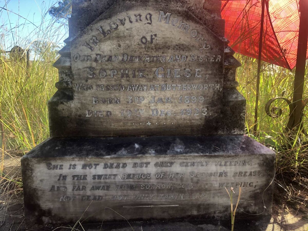 GIESE Sophia 1899-1923