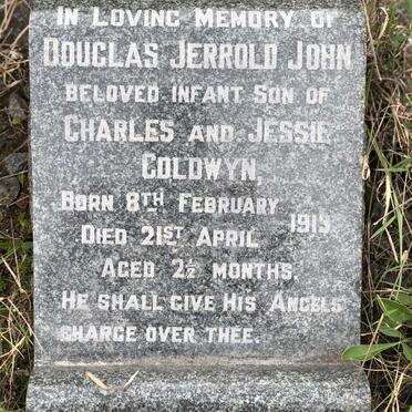 GOLDWYN Douglas Jerrold John 1913-1913