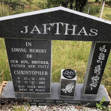 JAFTHAS Christopher 1976-2003
