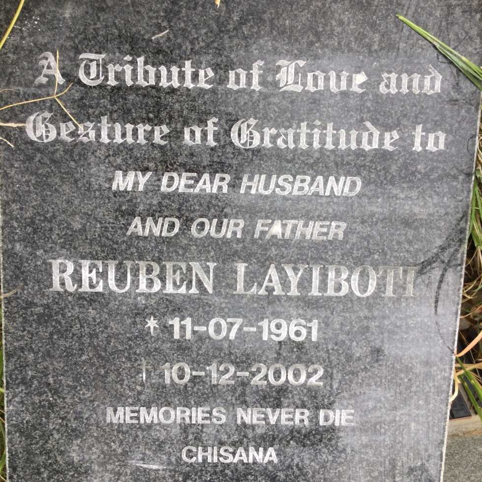 LAYIBOTI Reuben 1961-2002