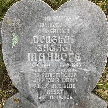 MAHLOVE Douglas Gagagi 1920-1993