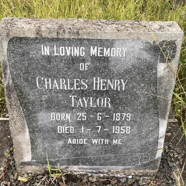 TAYLOR Charles Henry 1879-1958