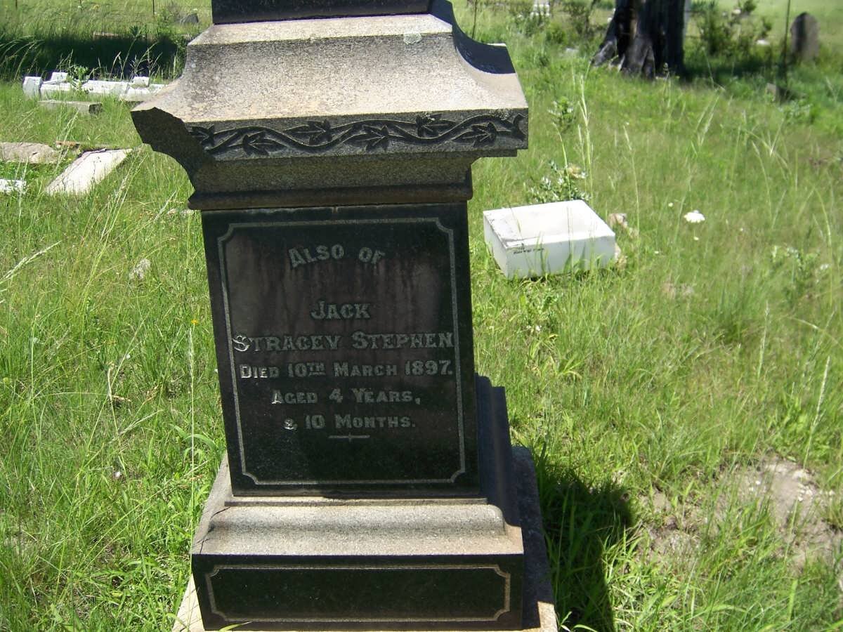 STEPHEN Jack Stracey -1897