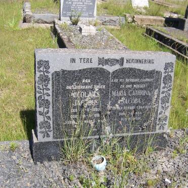 ELS Nicolaas Jacobus 189?-1961 &amp; Maria Cathrina Jacoba VAN RENSBURG 1889-1954