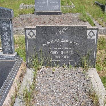 O'DELL Ruby nee HART 1880-1965