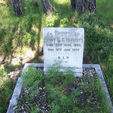 PEVERETT Harry L.T. 1865-1930