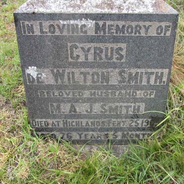 SMITH Cyrus de Wilton -1905