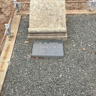 HEX Jane nee SELLER 1862-1929 :: HEX Winifred 1896-1980