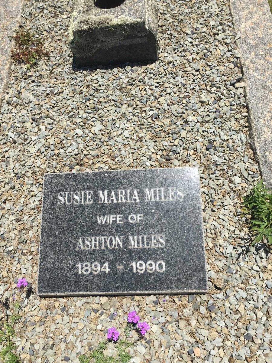 MILES Susie Maria 1894-1990
