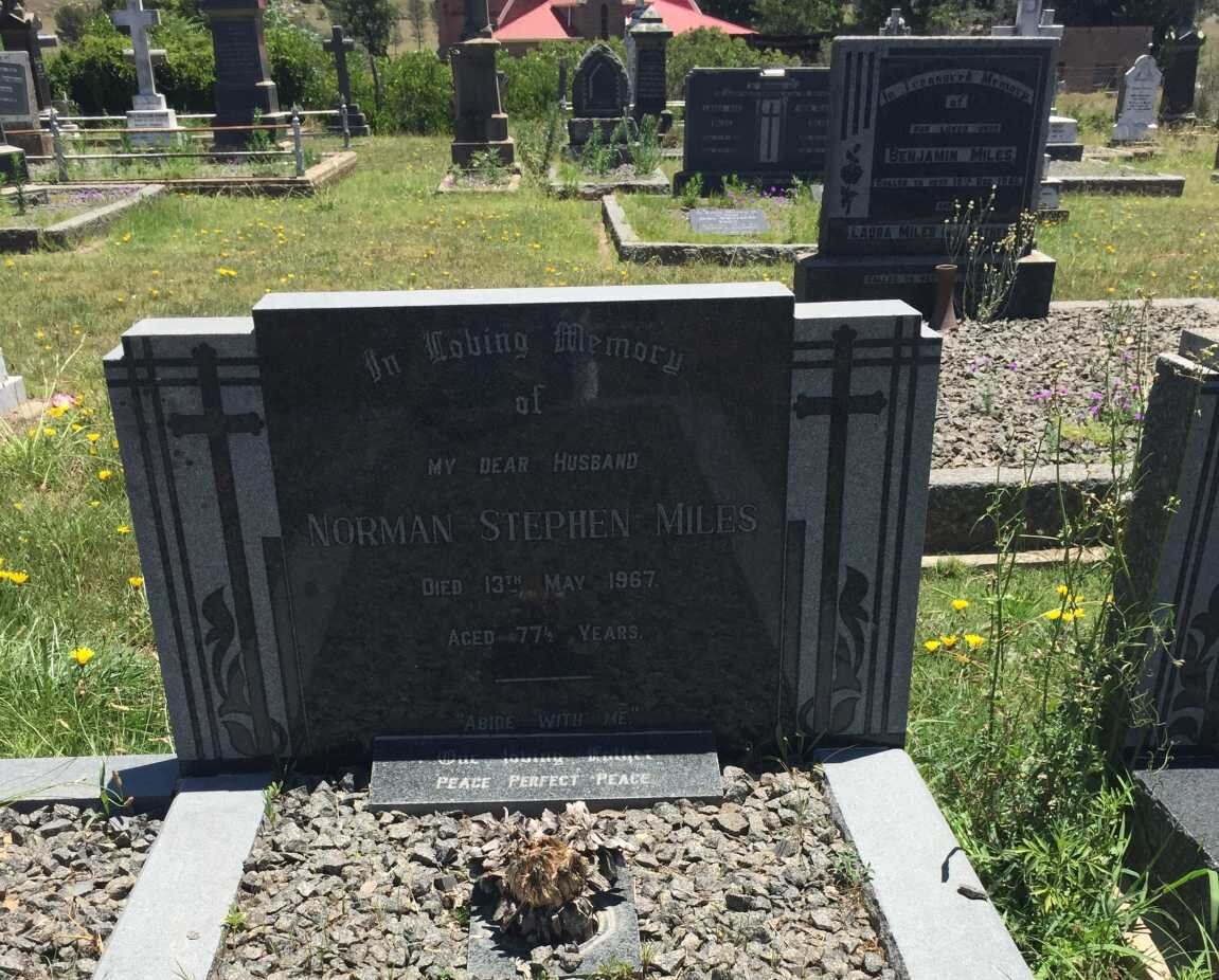 MILES Norman Stephen 1889-1967