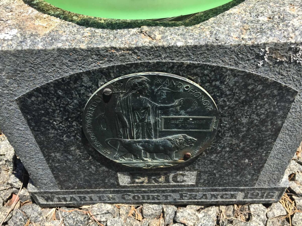 BROWN Eric George 1889-1916