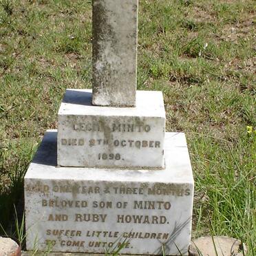 HOWARD Cecil Minto -1898