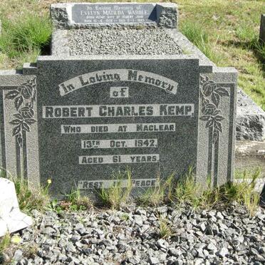 KEMP Robert Charles -1942 &amp; Edith Emily -1948