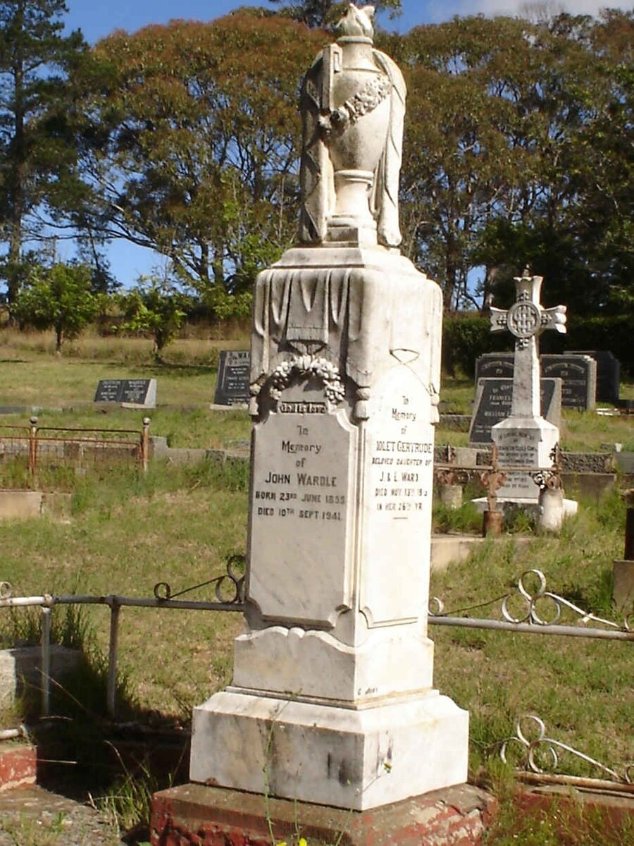 WARDLE John 1855-1941 &amp; Elizabeth -1915 :: WARDLE Violet Gertrude -1915