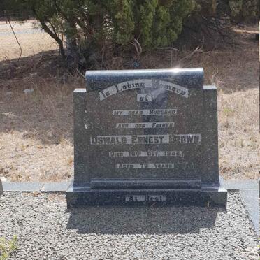 BROWN Oswald Ernest -1946